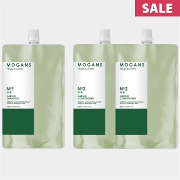 【セール】白樹（はくじゅ）詰め替え用リフィル シャンプー１袋＋コンディショナー２袋