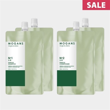 【セール】白樹（はくじゅ）詰め替え用リフィル  シャンプー&コンディショナー 各２袋セット