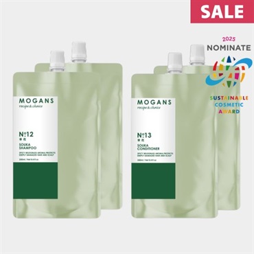 【セール】草花（そうか）詰め替え用リフィル  シャンプー&コンディショナー 各２袋セット［医薬部外品］